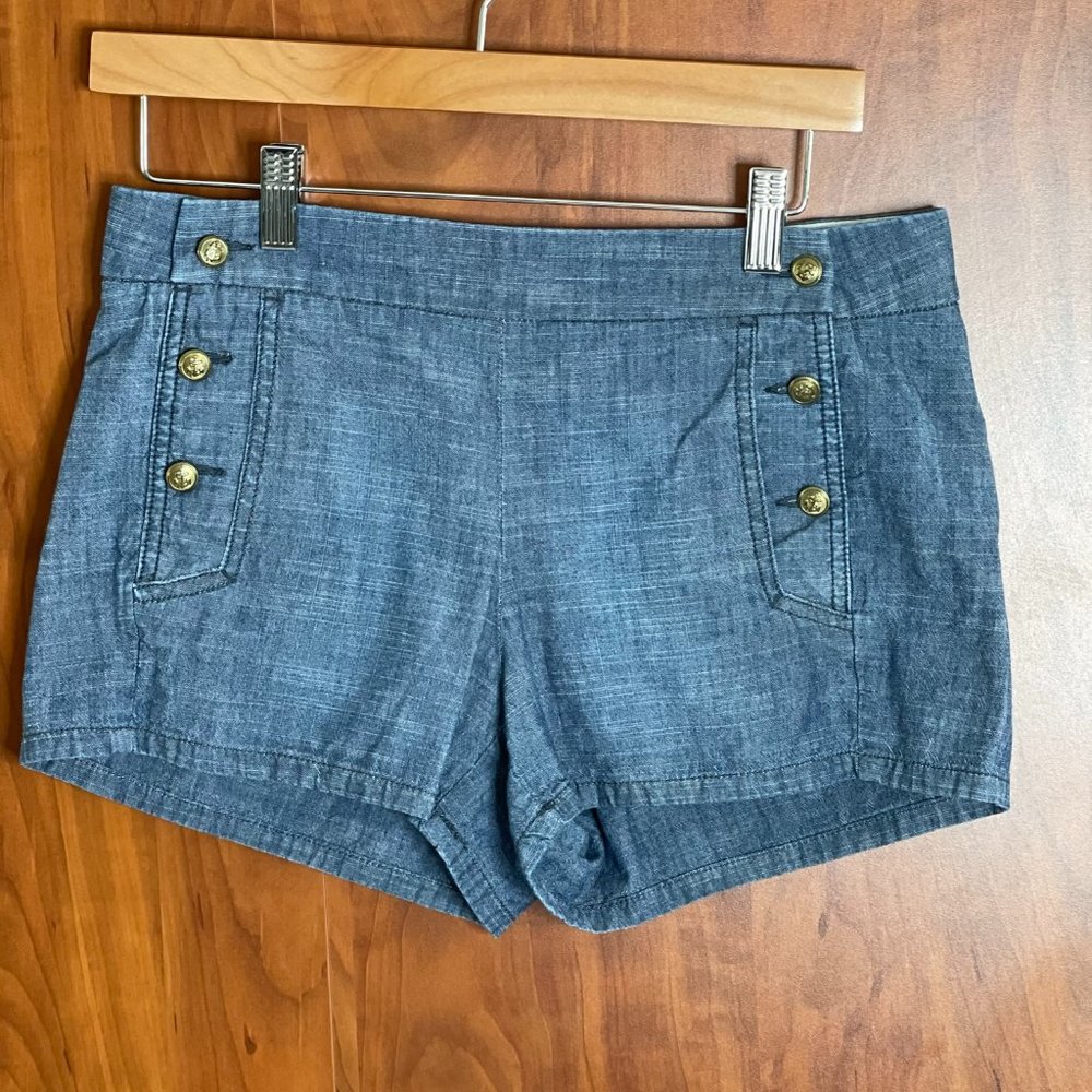 J. Crew Chambray Sailor Shorts